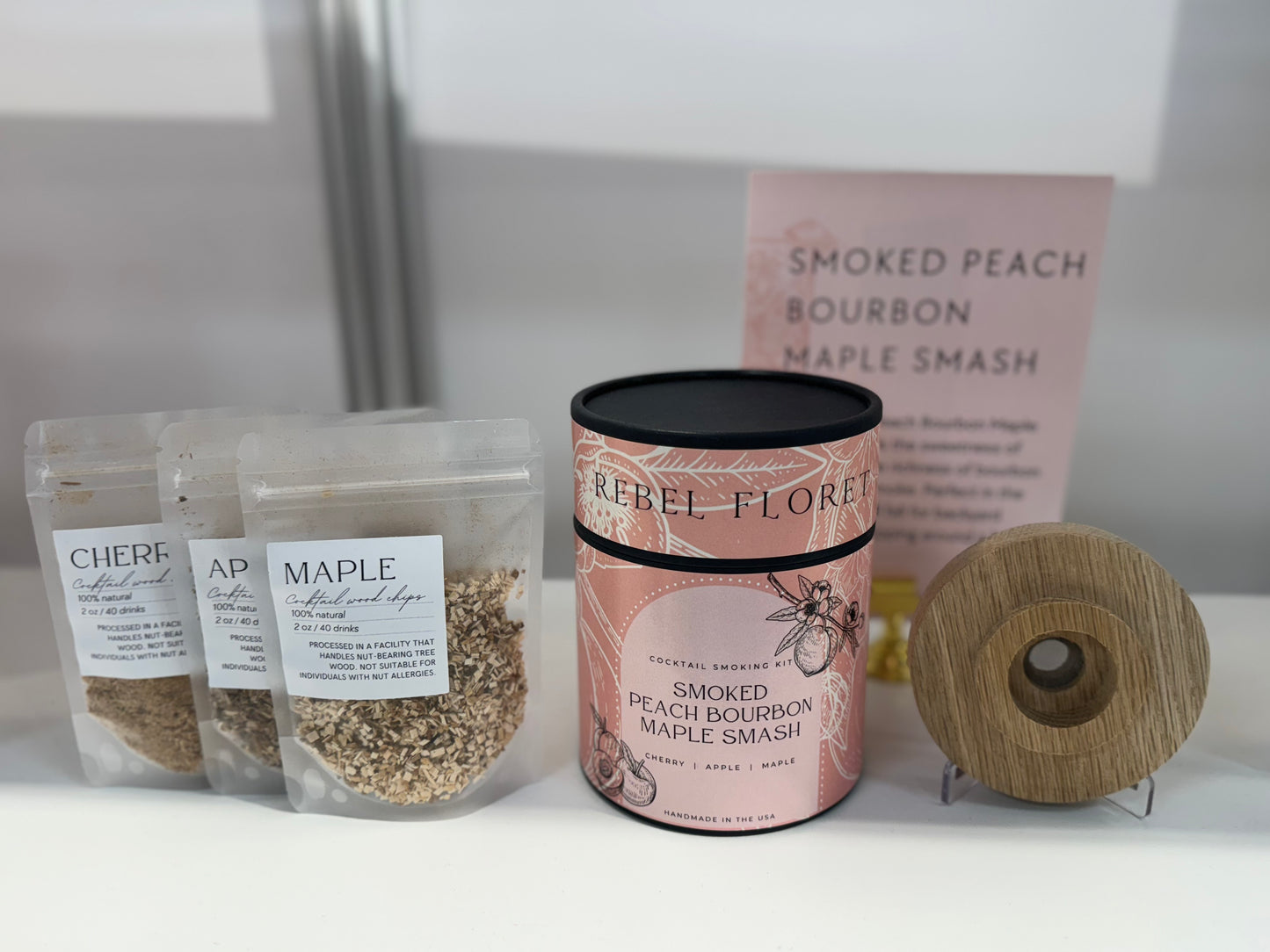 Smoked Peach Bourbon Maple Smash Kit